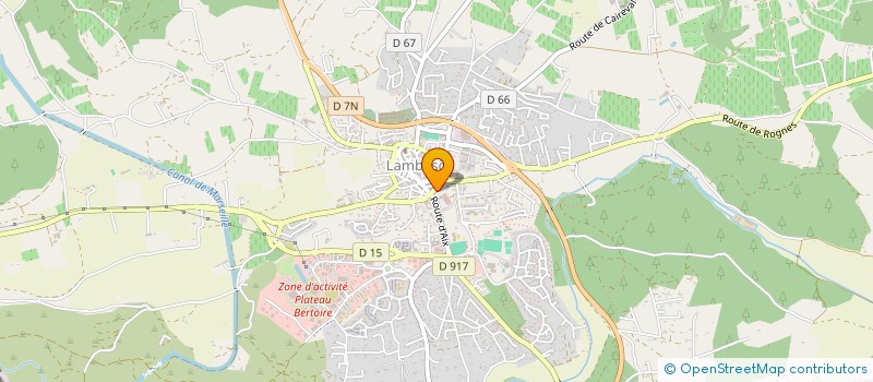 localisation de l'entreprise STAMEGNA SUSHI  LAMBESC