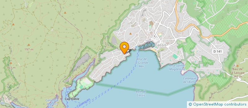 localisation de l'entreprise STAMIR à CASSIS