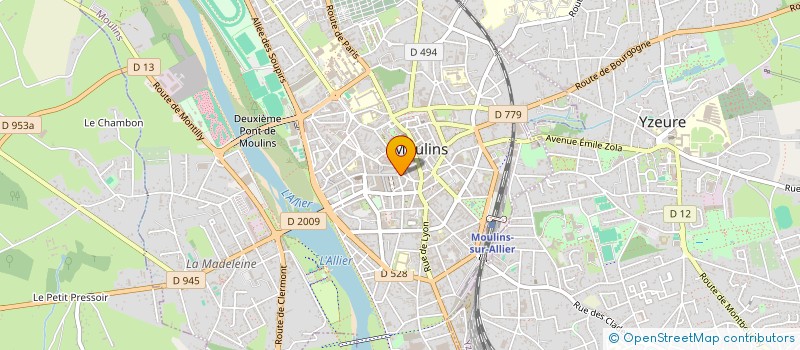 localisation de l'entreprise STAMM ASSURANCES  MOULINS