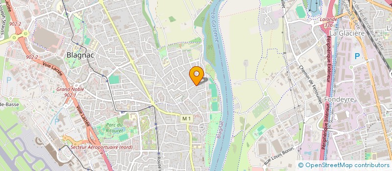 localisation de l'entreprise STAMM SCI  BLAGNAC