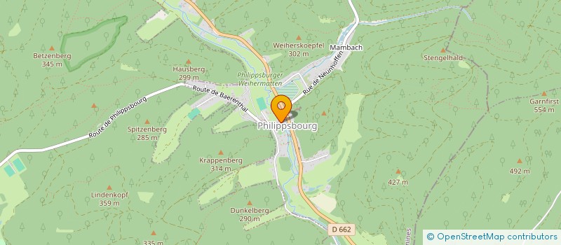 localisation de l'entreprise STAMMLER SARL à PHILIPPSBOURG