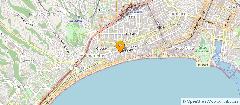localisation de l'entreprise STAMOBILE à NICE