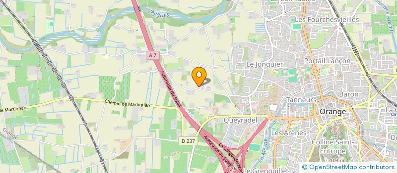 localisation de l'entreprise STAMOS  ORANGE