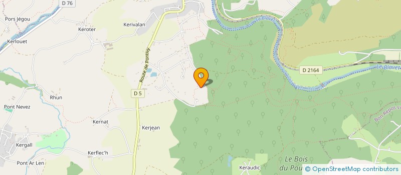 localisation de l'entreprise STAMOULIS HASCOET  PLELAUFF