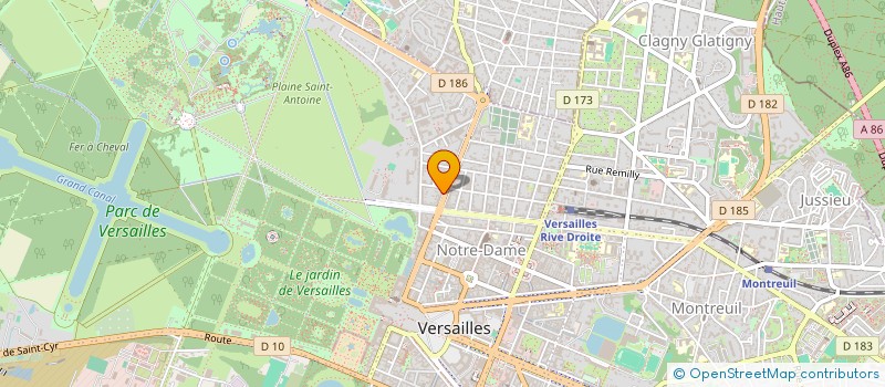 localisation de l'entreprise STAMPED  VERSAILLES