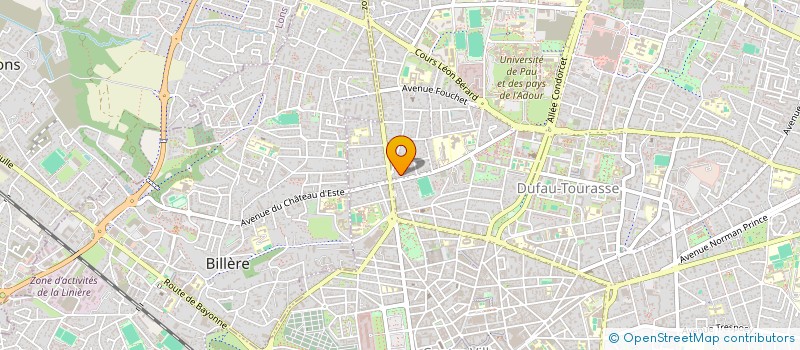 localisation de l'entreprise STAMPER'S à PAU