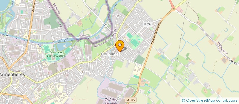 localisation de l'entreprise STAN  HOUPLINES