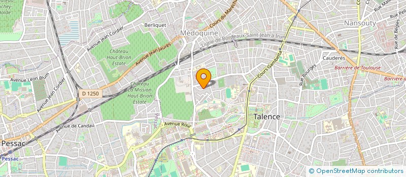 localisation de l'entreprise STAN à TALENCE