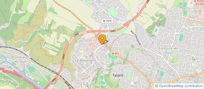 localisation de l'entreprise STAN à TALANT