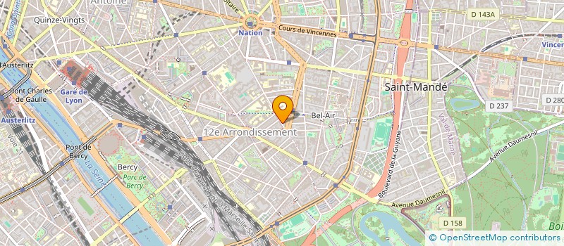 localisation de l'entreprise STAN  PARIS