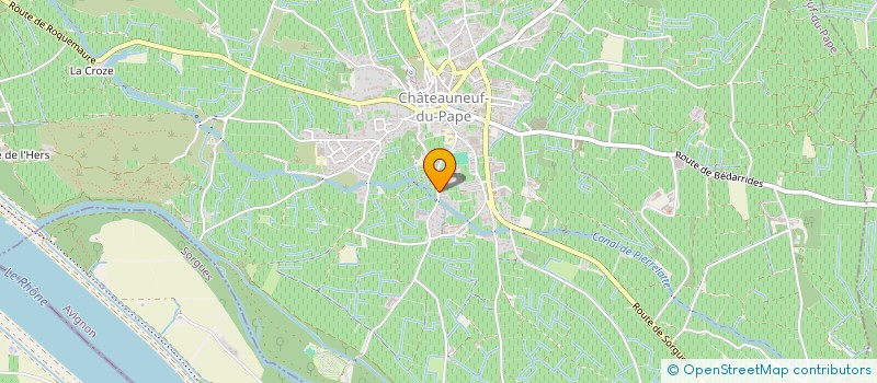 localisation de l'entreprise STAN 84  CHATEAUNEUF-DU-PAPE