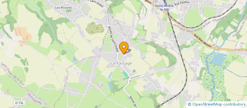 localisation de l'entreprise STAN+  LE PASSAGE