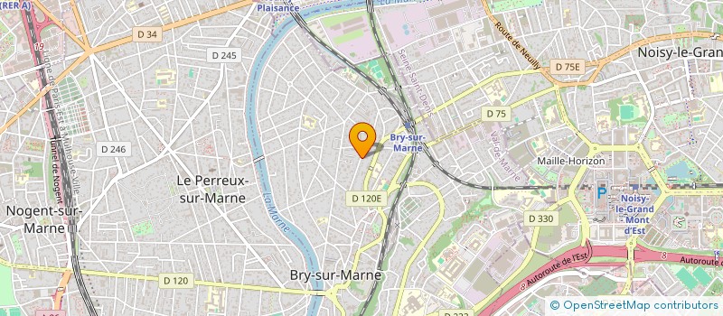 localisation de l'entreprise STAN  BRY-SUR-MARNE