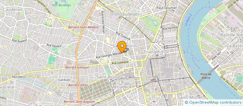 localisation de l'entreprise STAN  BORDEAUX