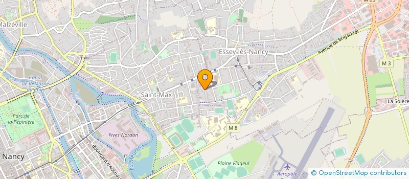 localisation de l'entreprise STAN AMBULANCES  ESSEY-LES-NANCY