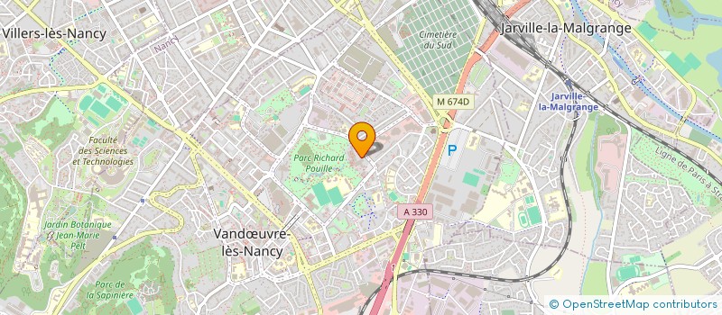 localisation de l'entreprise STAN' ASSURANCE  VANDUVRE-LES-NANCY