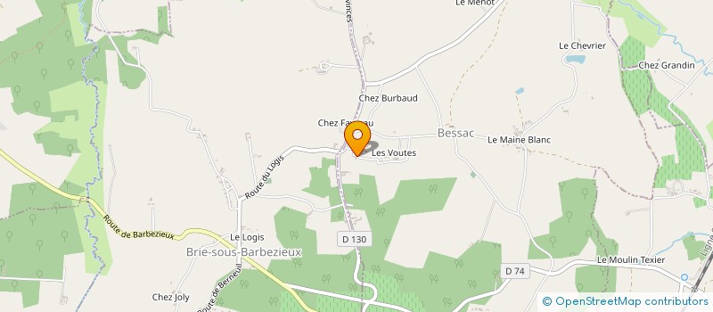 localisation de l'entreprise STAN ATELIER CAMPING CAR  BESSAC