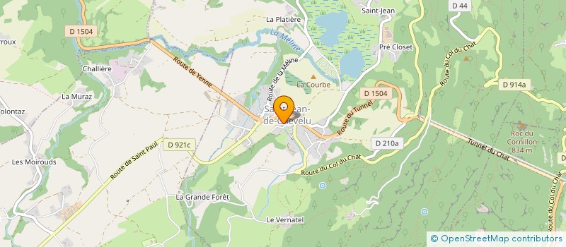 localisation de l'entreprise STAN & BIBI  SAINT-JEAN-DE-CHEVELU