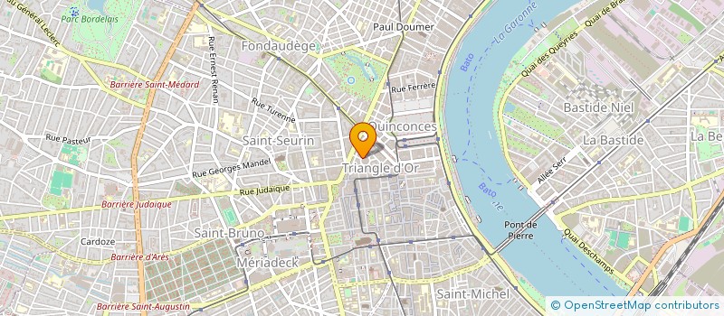 localisation de l'entreprise STAN COFFEE  BORDEAUX