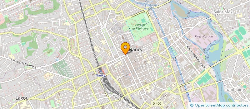 localisation de l'entreprise STAN DISTRIBUTION à NANCY