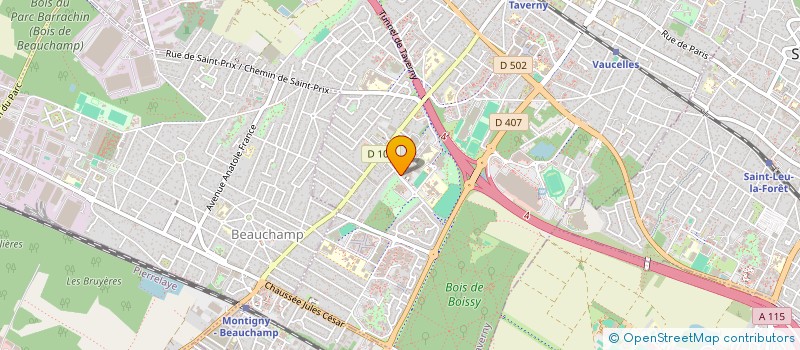 localisation de l'entreprise STAN HOME  TAVERNY