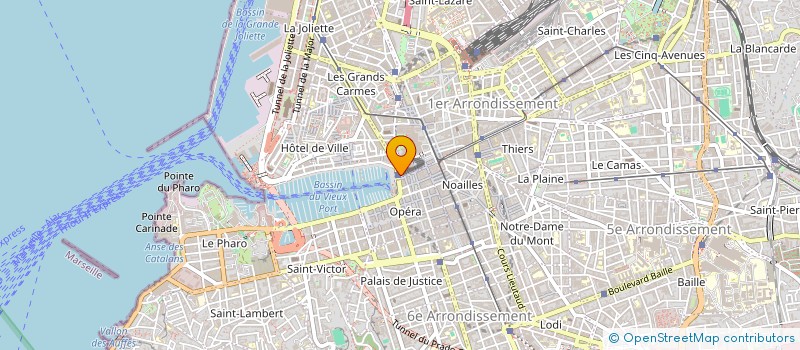 localisation de l'entreprise STAN INVEST à MARSEILLE