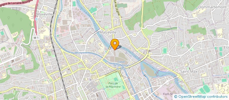 localisation de l'entreprise STAN PEINTURE à NANCY