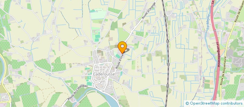 localisation de l'entreprise STAN PRODUCTIONS  CADEROUSSE