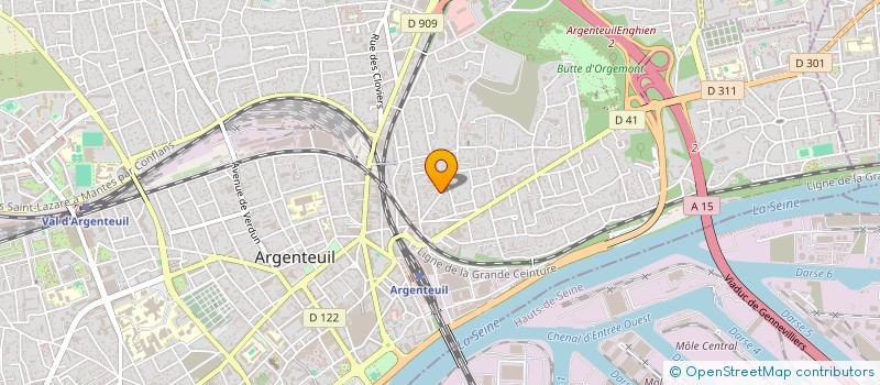 localisation de l'entreprise STAN RENOVATION  ARGENTEUIL