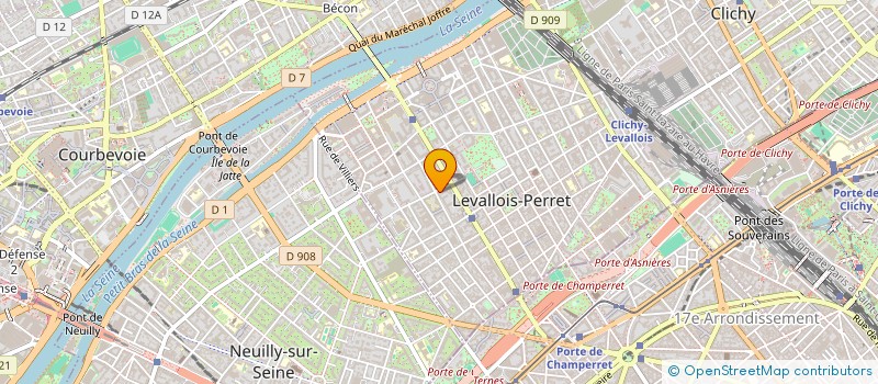 localisation de l'entreprise STAN SCHWAB PARTICIPATIONS  LEVALLOIS-PERRET