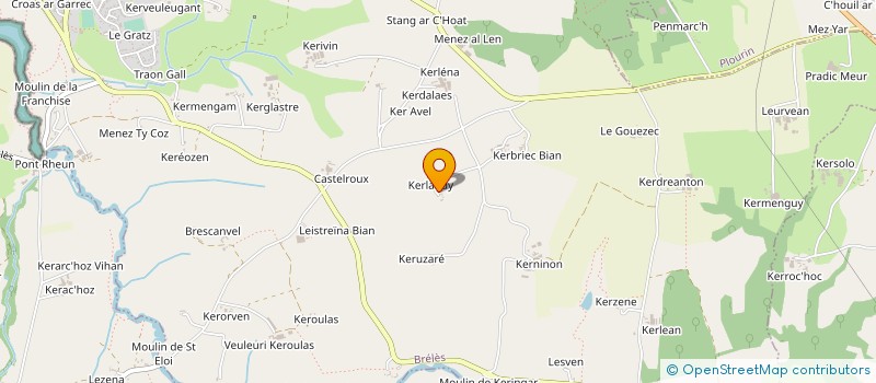 localisation de l'entreprise STAN SCI  BRELES