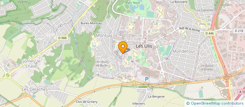 localisation de l'entreprise STAN SERVICE NETTOYAGE à LES ULIS