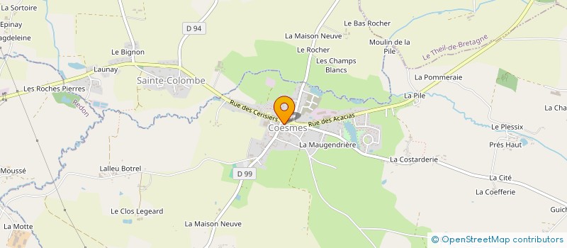 localisation de l'entreprise STAN WILL FRANCE INTERNATIONAL  THOURIE