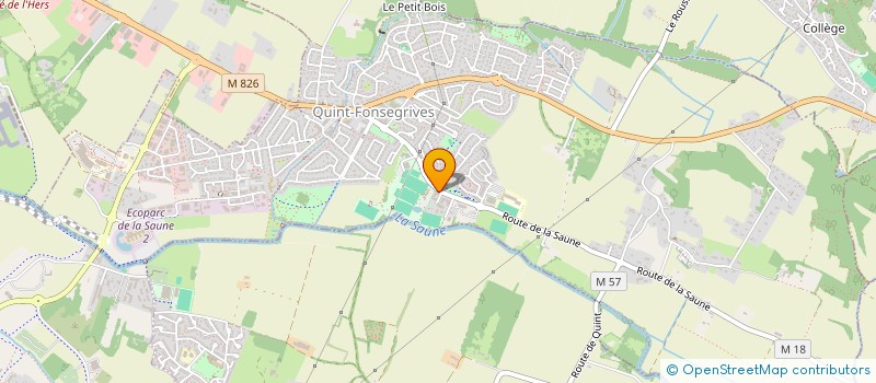 localisation de l'entreprise STAN31  QUINT-FONSEGRIVES