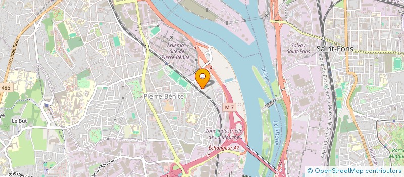 localisation de l'entreprise STANARZA FAVRE  OULLINS-PIERRE-BENITE