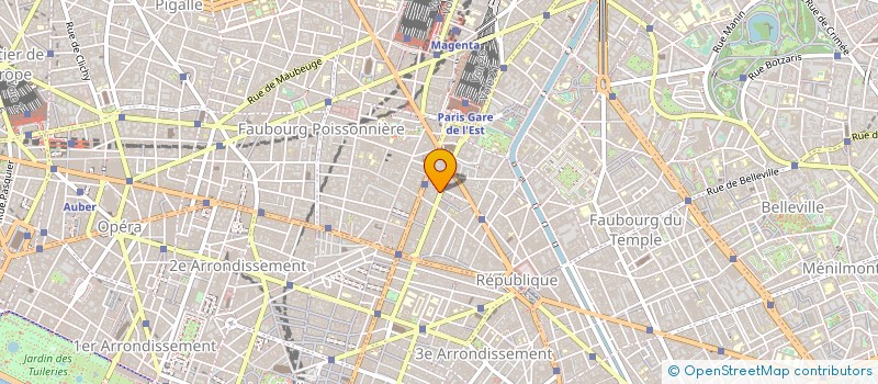 localisation de l'entreprise STANCES  PARIS