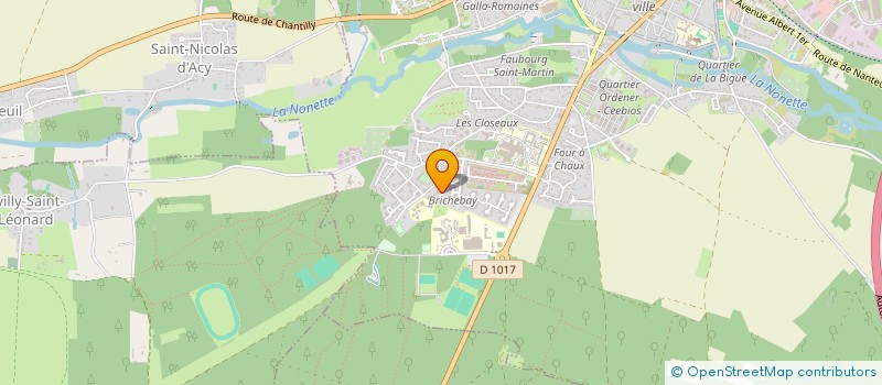 localisation de l'entreprise STANCIA CAKE'S ET PARTIES  SENLIS