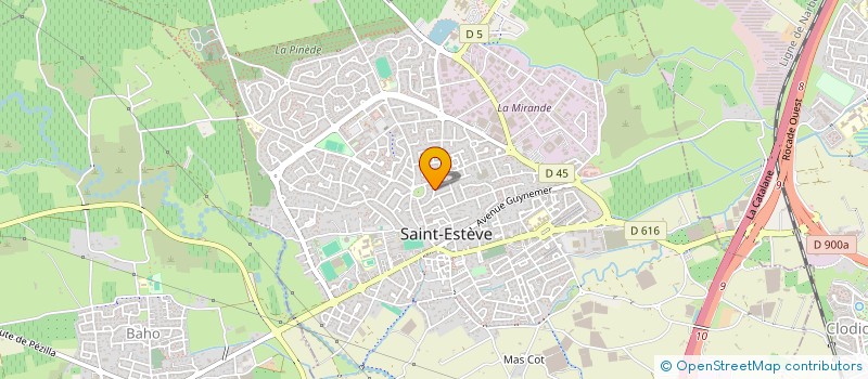 localisation de l'entreprise STANCIU  SAINT-ESTEVE