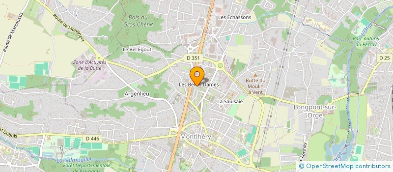 localisation de l'entreprise STAND 14 à MONTLHERY