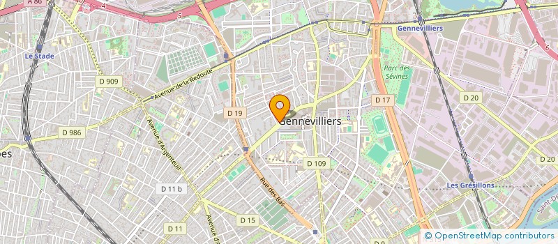 localisation de l'entreprise STAND 2 B à CLICHY