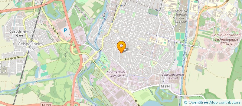 localisation de l'entreprise STAND ALONE  ALTORF