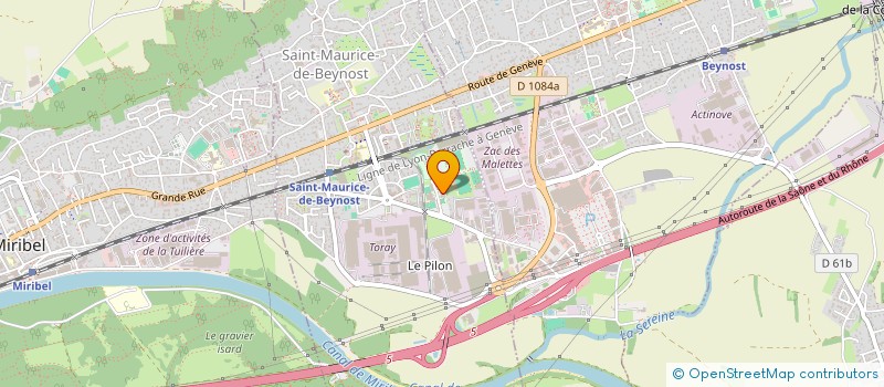 localisation de l'entreprise STAND GRANET  BEYNOST