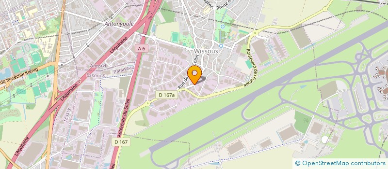 localisation de l'entreprise STAND METAL à WISSOUS