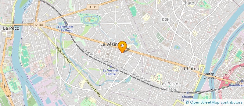 localisation de l'entreprise STAND-OPS  LE VESINET