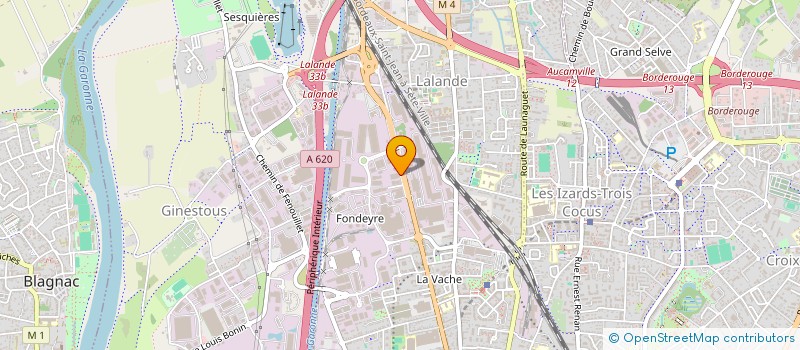 localisation de l'entreprise STAND OVER  TOULOUSE