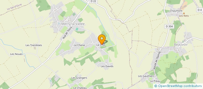 localisation de l'entreprise STAND PARTNERS  MERRY-LA-VALLEE