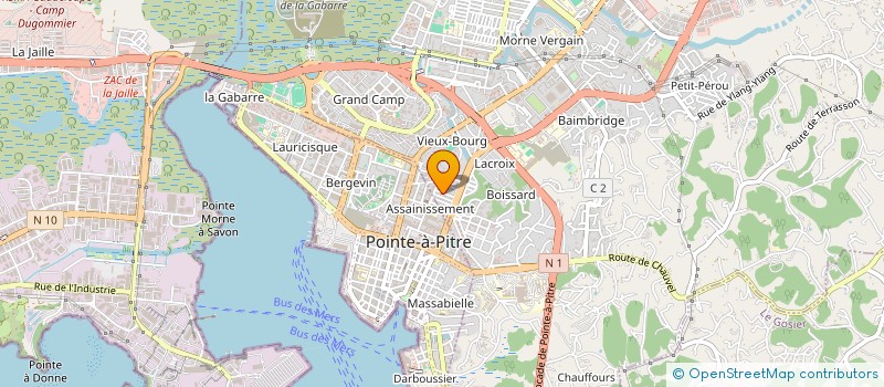 localisation de l'entreprise STAND REPASSAGE à LES ABYMES