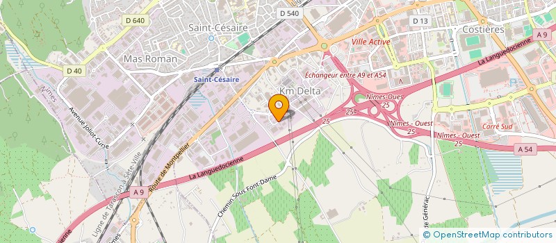 localisation de l'entreprise STAND SYSTEME à NIMES