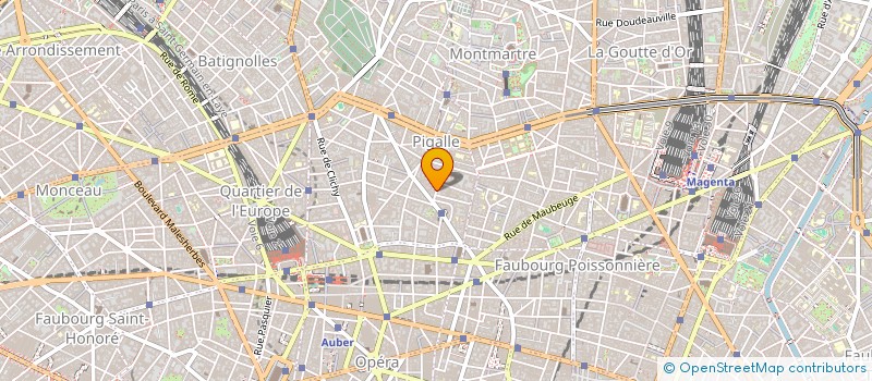 localisation de l'entreprise STAND UP  PARIS