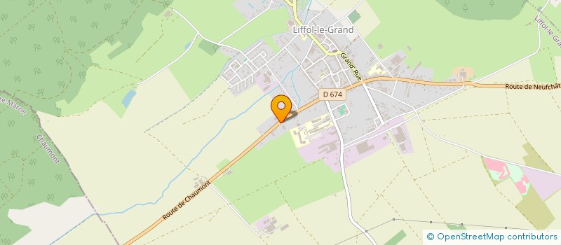 localisation de l'entreprise STAND UP EVENT  LIFFOL-LE-GRAND